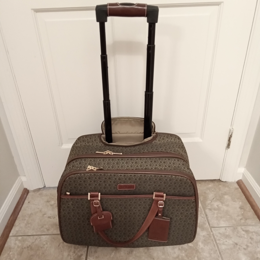 Vintage Hartmann Wings And Diamond Shoe Bag